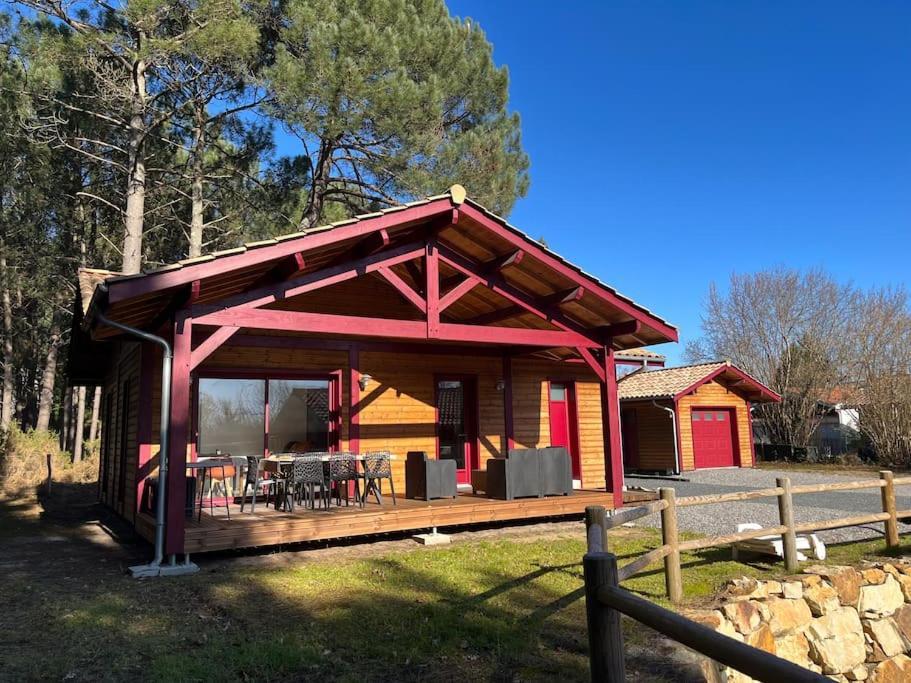 Maison Neuve 3 Etoiles Les Logis Du Lac Sanguinet Exterior foto